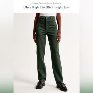 Abercrombie 90’s Straight Jean